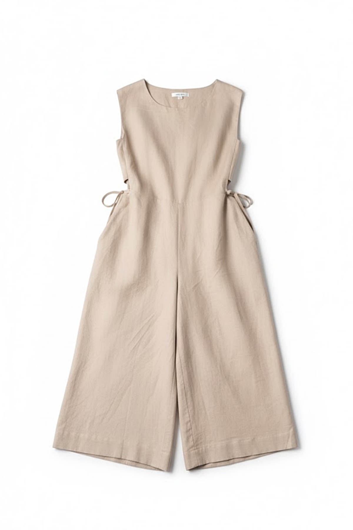 Linen hở eo không tay