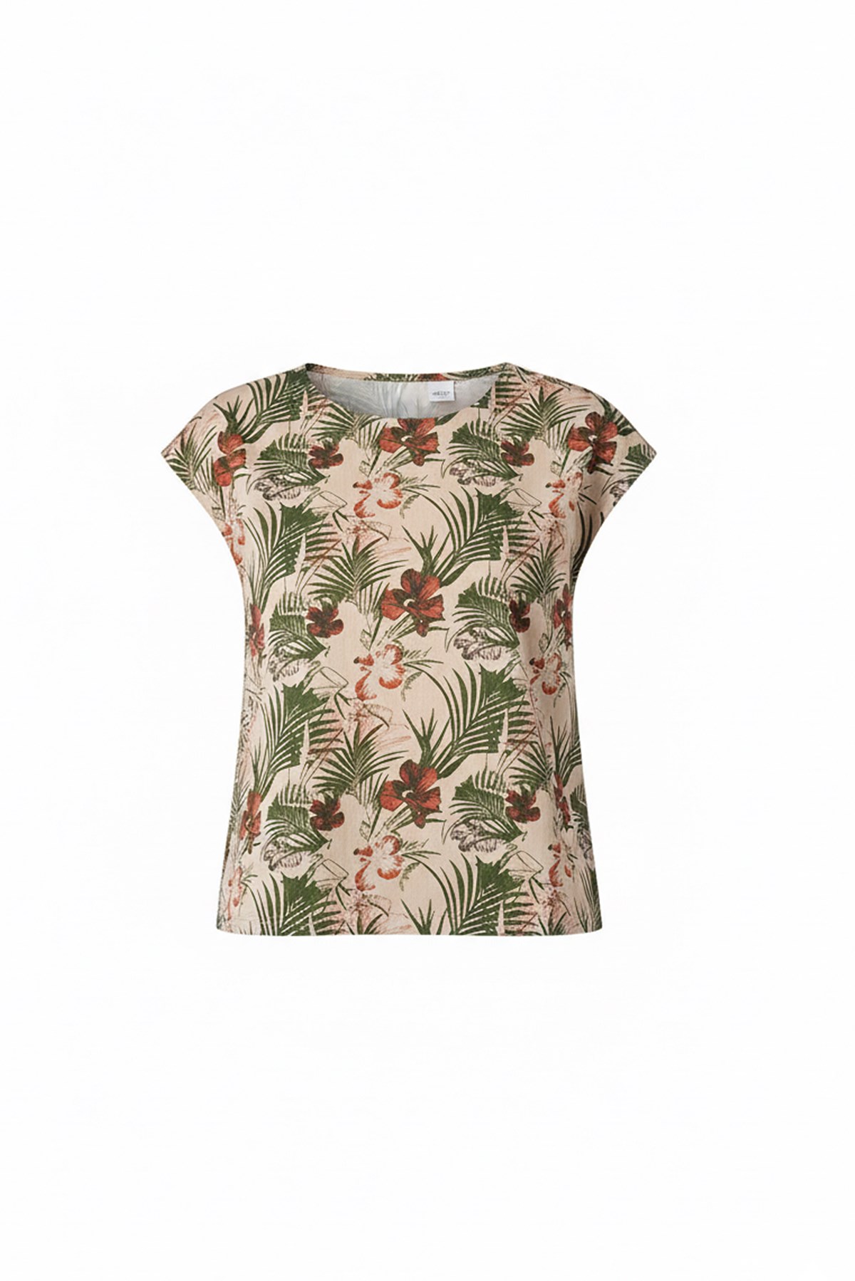 Áo cổ tròn sát nách